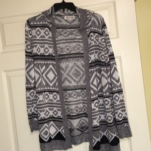 Hooded Cardigan Sweater